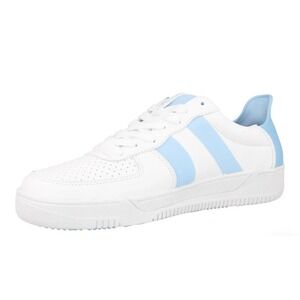 Redvanly Contender Spikeless Golf Shoes - Men's 11.5 - White & Sky Blue S2502